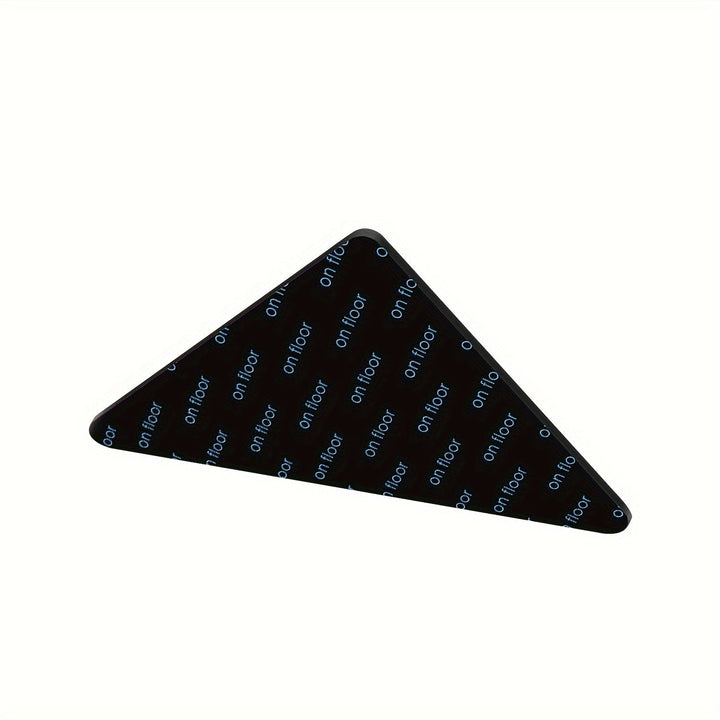 1/4pcs Agarraderas De Alfombras, Pegatinas De Fijación Antideslizantes, Alfombrillas Antideslizantes Para Pisos De Madera Dura, Pisos De Mármol De Baldosas, Clips De Alfombra Adhesivos De Doble Cara Mantienen La Esquina Plana, Cinta Adhesiva Removible Pa