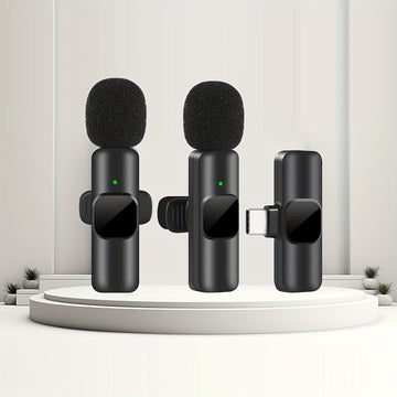 Micrófono inalámbrico profesional de solapa para teléfonos inteligentes USB-C, computadoras portátiles, para grabación de audio y video, juegos en vivo, entrevistas y vlogs.