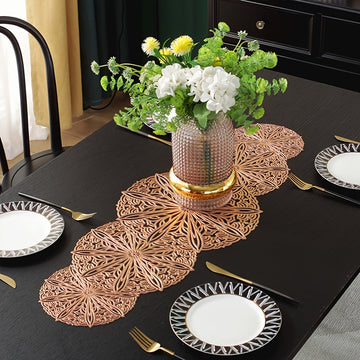 1 Mantel Individual De PVC, Camino De Mesa, Mantel Largo, Mantel Individual Con Aislamiento Térmico, Mantel Individual Decorativo, Para Camino De Mesa De Café, Granja, Cocina, Mesa De Comedor, Vacaciones, Fiestas, Decoración De Cenas