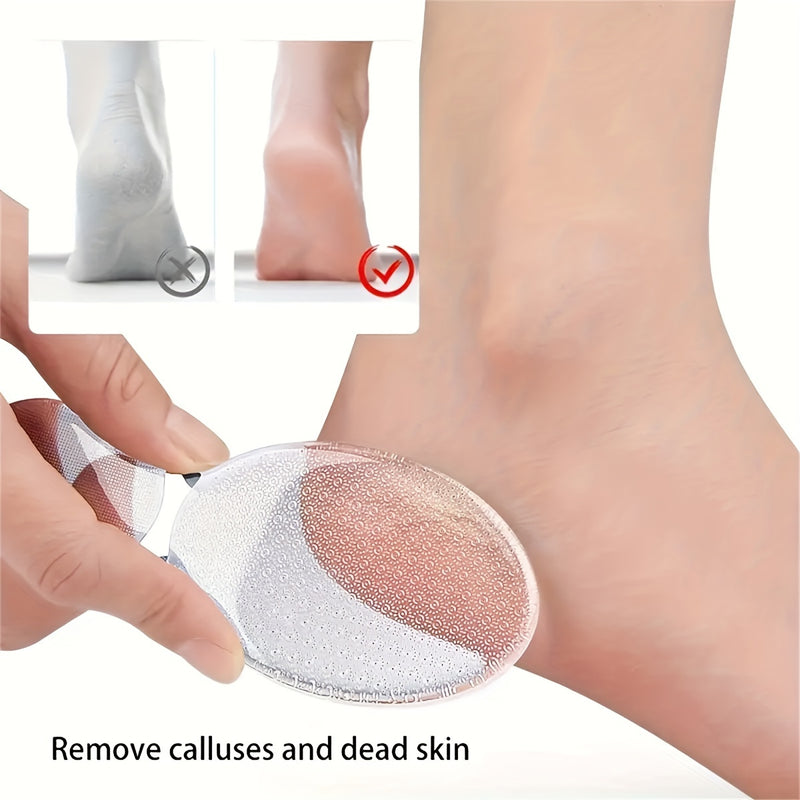 Nano Vidrio Limas Para Pies, Raspador De Doble Cara Para Pies, Escobilla Para Tacones, Removedor De Callos, Exfoliante, Cuidado De Pedicura, Herramienta De Limas Para Pies, Accesorios