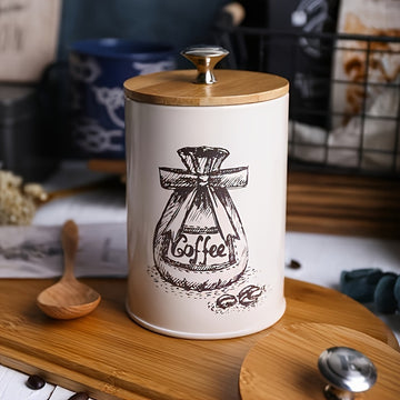 Conjunto de 3 latas para almacenar azúcar, té y café