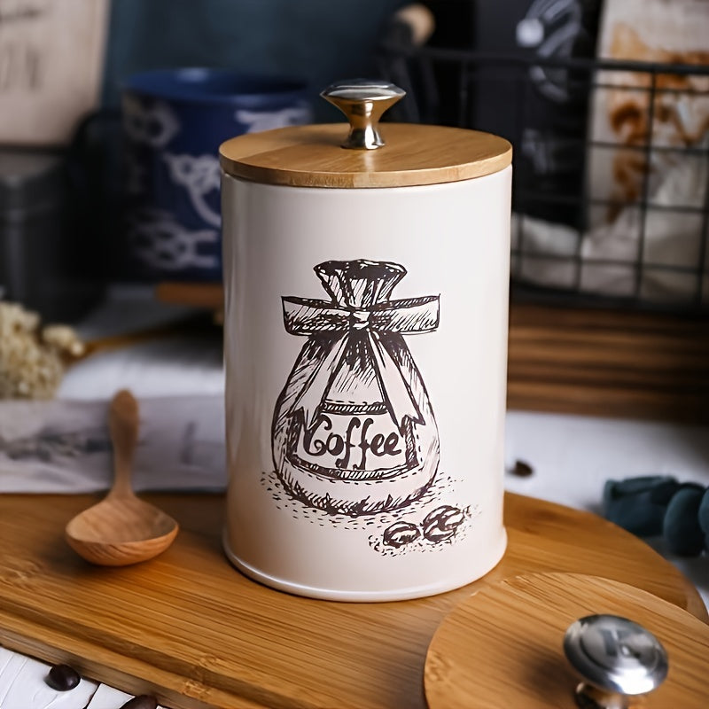 Conjunto de 3 latas para almacenar azúcar, té y café