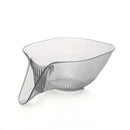 Cesta de Drenaje de Cocina de Alta Calidad y Versátil - Colador de Plástico Multifuncional con Embudo para Verduras, Pasta, Frutas y Ensaladas - Perfecto para Barbacoas y Cocina al Aire Libre