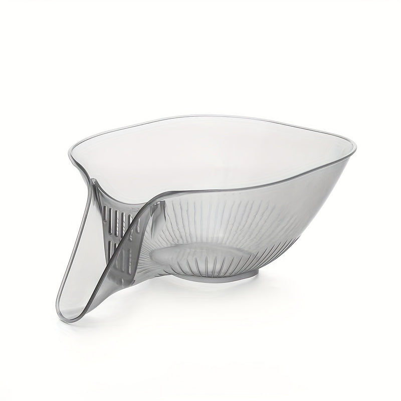 Cesta de Drenaje de Cocina de Alta Calidad y Versátil - Colador de Plástico Multifuncional con Embudo para Verduras, Pasta, Frutas y Ensaladas - Perfecto para Barbacoas y Cocina al Aire Libre