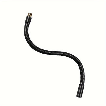 Tubo de extensión de micrófono de gooseneck de metal flexible: 2 tamaños disponibles, 30 cm/11,81 pulgadas y 50 cm/19,68 pulgadas, rosca externa e interna de 3/8, adecuado para soportes de choque y soportes de micrófono