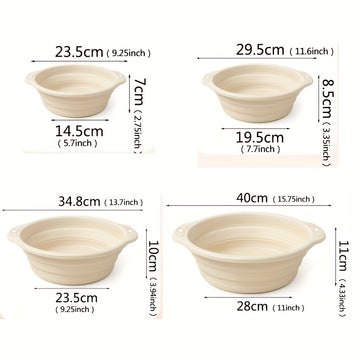 Fondo de lavabo portátil plegable - Material duradero de PP, no necesita electricidad, diseño ahorrador de espacio para el hogar, dormitorio, viajes y cocina - Incluye remojo de pies y baño de manos, fondo de lavabo plegable portátil, solución de baño pa