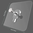 20pcs Ganchos Adhesivos Fuertes para Pared - Sin Taladro, Impermeables y Contemporáneos de Plástico para Cocina & Baño, Fácil Instalación sin Daños para Cuadros, Marcos, Posters, Relojes, Ganchos de Utilidad
