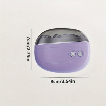 Maquinilla de Uñas Eléctrica Automática - Activación con Un Toque, Pulidora y Amoladora USB con Batería de Litio, para Hogar y Salón - Herramienta Profesional de Manicura y Pedicura, Regalo Ideal para San Valentín (Morado/Lavanda), Suministros para Técni