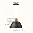 1 pieza, lámpara colgante ajustable de altura, moderna, de metal, con montaje semi-inclinado para isla de cocina, comedor, dormitorio, oficina, bar. Sin batería y fácil instalación. Ideal para salón, dormitorio, iluminación industrial, duradera.