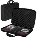 Estuche de transporte para equipo DJ negro para Pioneer DDJ400 SR2 SX 800 FLX46 1000 XDJRX3Z RR, hecho de acetato de etileno vinilo (EVA)