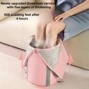 Balde portátil plegable para remojar pies, bolsa doméstica para remojo de pies