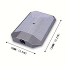Micrófono Condensador BA91A de Límite Plateado para Cantar - Conector XLR, Cuerpo de Aluminio, Conexión Fija
