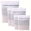 1/2/3/5 Piezas, Bolsa De Lavandería De Malla Para Prendas Delicadas, Adecuada Para Ropa Delicada, Bolsa De Lavado Para Lavadora, Adecuada Para Ropa Interior, Sujetador, Calcetines, Ropa Interior, Ropa, Bolsa De Almacenamiento De Viaje