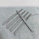 Palillos Elegantes de Acero Inoxidable 304 - Ligeros, Duraderos y con Agarre Antideslizante - Fáciles de Limpiar, Perfectos para Fideos, Sushi y Más - Ideales para Uso en Casa, Restaurante, Hotel