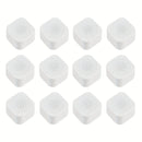 6/12pcs HUUCKY Absorbente de Olores con Carbón Activado - Diseño Cuadrado, Sin Necesidad de Electricidad, Caja Ventilada para Nevera, Congelador y Armarios