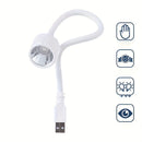 Linterna LED para curado de gel con alimentación USB - Curado rápido / Luz azul para esmalte, manicura y pedicura - Secador portátil con conexión USB Plug-and-Play, compatible para hogar, salón y viajes - Sin adaptador necesario, estación de manicura en