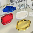 1pc/Bandeja de Joyería Irregular Creativa para Almacenamiento, Regalos Festivos, Deseos de Cumpleaños, Suministros para Fiestas, Regalo para Novio o Novia, Material ABS