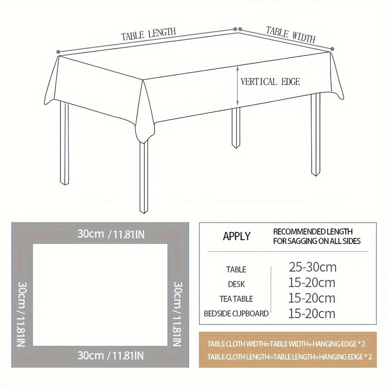 Mantel rectangular con diseño de margaritas y flecos, 1 unidad, ideal para decoración de picnic, fiestas, cocina o hogar