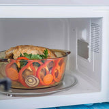 6/12pcs Placa Guía de Ondas de Mica para Horno de Microondas, Hoja de Repuesto Gruesa 130 x 130mm