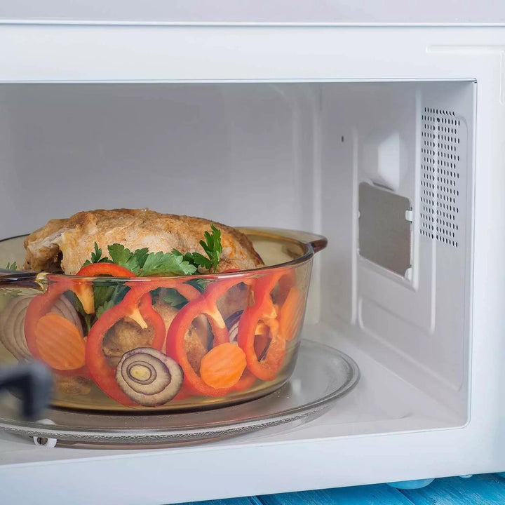 6/12pcs Placa Guía de Ondas de Mica para Horno de Microondas, Hoja de Repuesto Gruesa 130 x 130mm