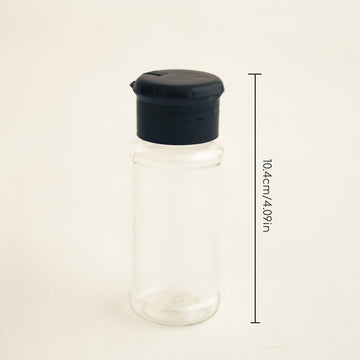 10/12 piezas de botellas de especias resistentes al óxido con tapas fáciles de agitar - Ideal para una cocina eficiente y organizada, mejora la decoración