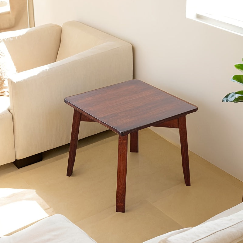 Taburete Bajo de Bambú Clásico - Versátil para Cambiar Zapatos, Descansar los Pies y Almacenamiento en la Sala de Estar, Dormitorio o Balcón