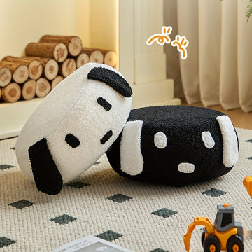 Taburete Bajo con Temática de Animales Adorable - Perfecto para Habitaciones de Niños y Espacios de Estar, Diseño Moderno de Dibujos Animados con Cojín de Espuma Viscoelástica, Ideal para Cambiar Zapatos