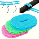 1 Tendedero Portátil, Tendedero Engrosado Mejorado, Cuerda De Secado Antideslizante A Prueba De Viento, Cuerda Para Colgar Ropa De Secado De Camping, Suministros De Lavandería Para El Hogar Interior Y Exterior, Accesorios Para Acampar Al Aire Libre, Acce