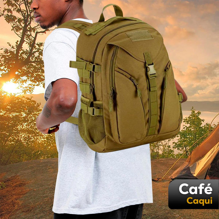 Morral Militar Táctico 40 Litros Impermeable Camping Senderismo 9035