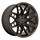 RIN BLACK RHINO CAPROCK 18X9.5 6X139 ET-18 BOCIN 112 M-BRNZ JW18174