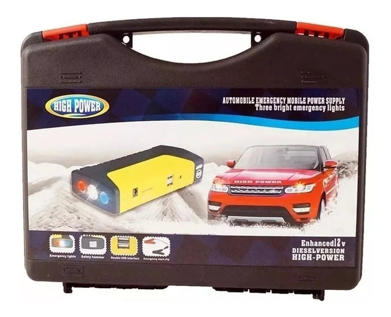 Iniciador Arrancador De Batería + Compresor Carro Cargador
