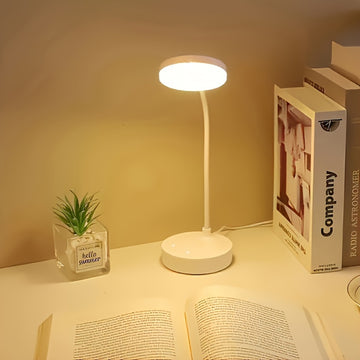 Linterna de Escritorio LED Moderna con Alimentación USB y Protección para los Ojos - 3 Niveles de Brillo Ajustables, Control Táctil, Eficiente en Energía, Perfecta para Leer y Estudiar