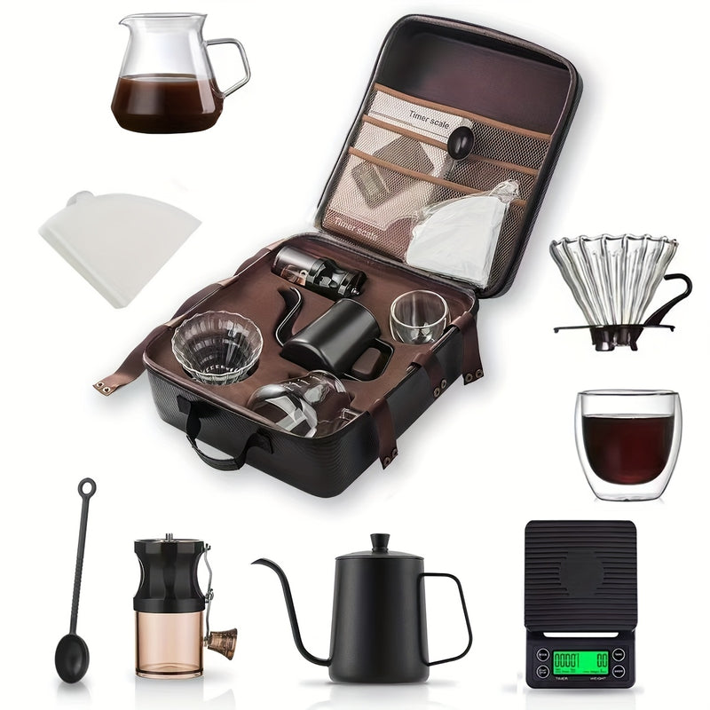 Juego de Cafetera V60 para Servir con Estuche , 600ml