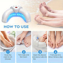 Dispositivo portátil de limpieza de uñas: Carga rápida USB, fácil de usar para manos y pies, perfecto para viajes y camping, regalo ideal para Navidad/Halloween