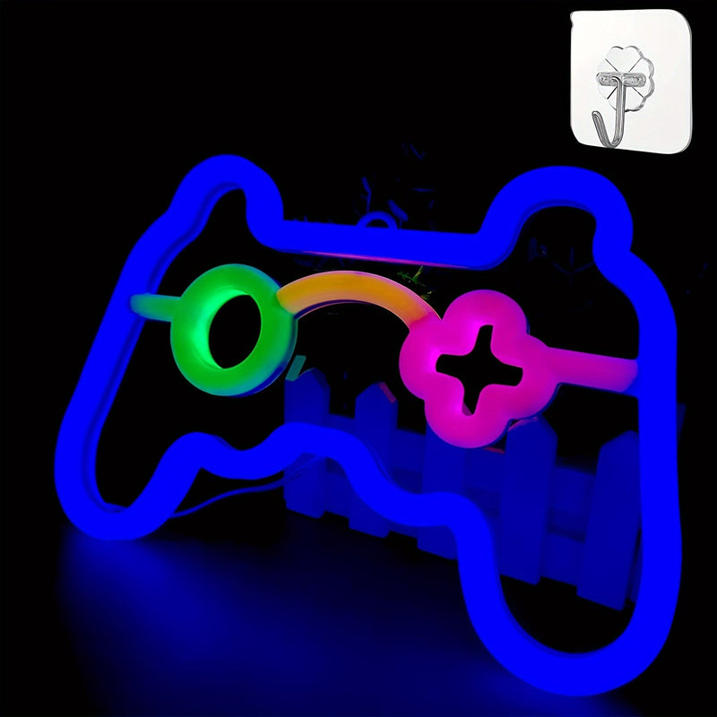 Ilumina tu sala de juegos con esta luz neón para jugadores - ¡Un regalo perfecto para adolescentes varones!