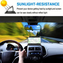 Soporte de Teléfono para Coche de Silicona con Adhesivo para el Tablero, Agarre Antideslizante y Parasol - Soporte de Navegación AR para Todos los Vehículos