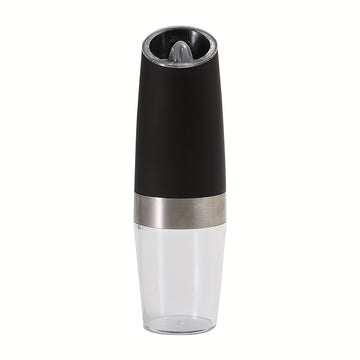 Molinillo de Pimienta Rosa Policía, Molinillo de Sal Marina para el Hogar, Molinillo de Especias Ajustable Eléctrico, Triturador de Pimienta Reutilizable, Utensilio de Cocina, Grano Ajustable, Luz LED Alimentada por Batería, Operación Automática con Una
