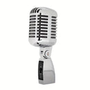 Microfono Vocal Dinámico Retro Clásico AMACEX GM-55 Estilo Vintage para Karaoke y Grabación de Canto