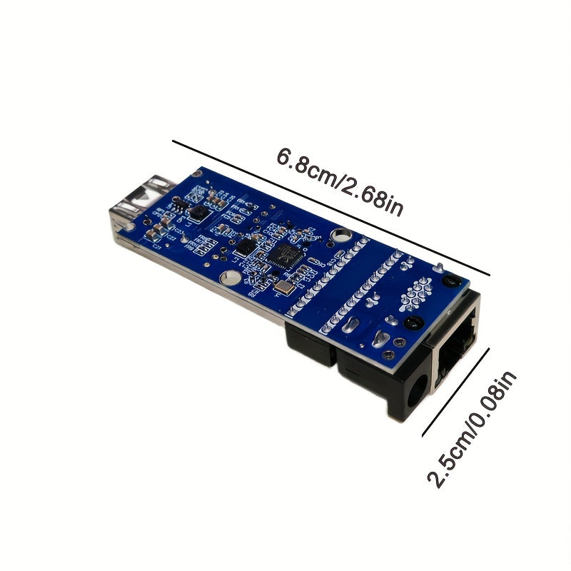 1.25G SFP Mini Transceptor PCBA, Convertidor Gigabit Ethernet con 1x Puerto RJ45 y 1x Ranura SFP, Compatible con Módulos Huawei, Cisco, Intel, Ruijie, Dell SC/LC para Redes y Vigilancia, Sistema de Veedoría, Convertidor Moderno, Construcción Duradera, Co