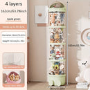 Caixa de Almacenamiento con Cajones, Material PET Transparente, Colores Mixtos, Cremallera y Tapa R-9R-3