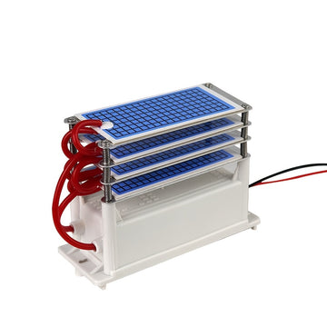 1pc Generador de Ozono de 220V 6000MG/H, con Construcción de Cerámica y Metal, Fuente de Alimentación de Alto Voltaje Compatible, sin Requerimiento de Electricidad para Pieza de Repuesto de Purificador de Aire