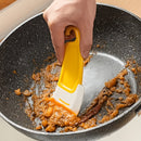1 Pieza, Raspador De Cocina De Silicona Duradero, Antiadherente, Fácil De Limpiar, Espátula De Cocina A Prueba De Aceite Para Hornear, Asar A La Parrilla Y Freír, No Se Necesita Batería, Material Plástico Duradero