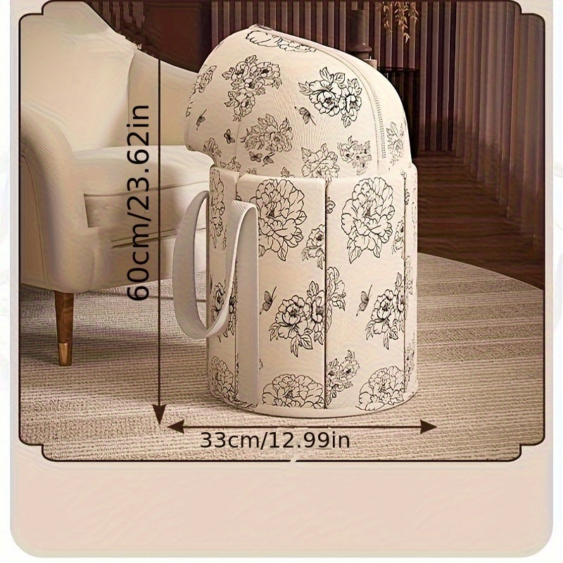 Baño de Pies Plegable 31L, Bolsa Multifuncional Portátil para Remojo con Asa para Viajes, Camping y Pesca