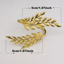 6 Piezas, Anillo De Servilleta Con Forma De Trigo, Decoraciones De Bodas, Ceremonias, Hebillas De Anillos De Servilleta Para Decoraciones De Mesa, Bodas, Cenas, Decoración De Fiestas