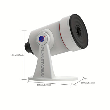 1pc Proyector de Cielo Estrellado 4K, Luz Aurora Galaxia con Ruido Blanco y 10 en 1, Interfaz USB, Ideal para Hogar, Teatro, Dormitorio, Fiestas de Cumpleaños o Bodas, Regalo Perfecto