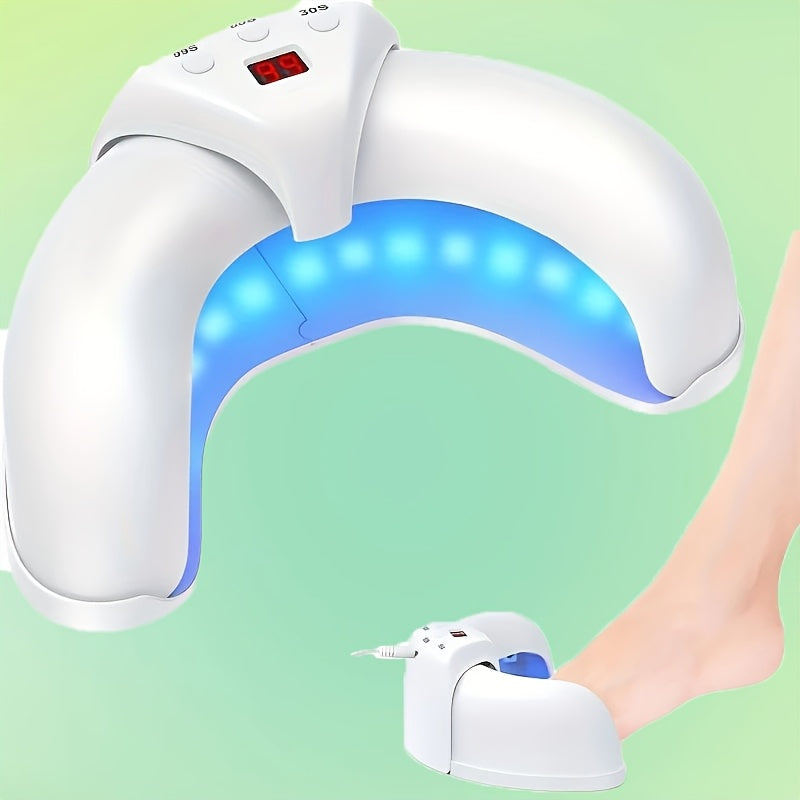 Dispositivo portátil de limpieza de uñas: Carga rápida USB, fácil de usar para manos y pies, perfecto para viajes y camping, regalo ideal para Navidad/Halloween