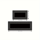 Alfombra de confort ergonómico y antideslizante para cocina, hogar, suelo, fregadero y oficina [1/2pcs]