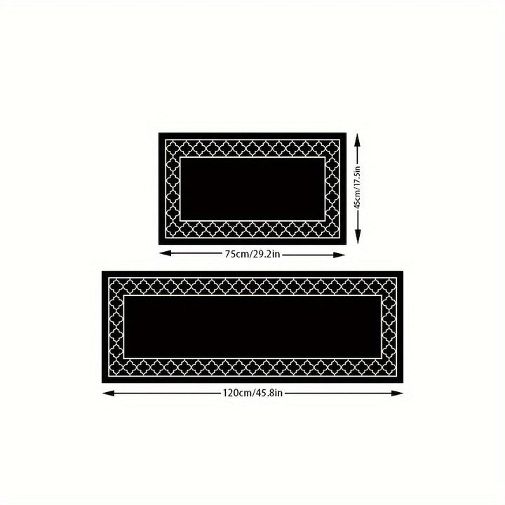 Alfombra de confort ergonómico y antideslizante para cocina, hogar, suelo, fregadero y oficina [1/2pcs]