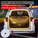 Luces LED Ambientales para Maletero con Sensor Automático sin varillas, Decoración Interior de Coche y Caja Trasera