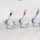 Gancho de pared de acero inoxidable fácil de instalar, estilo tradicional, ideal para organizar el baño